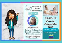 Atención de niños con discapacidad visual